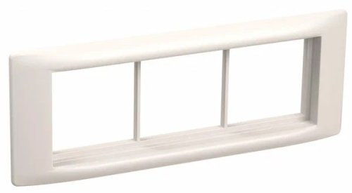 Рамка-суппорт для кабель-канала 80x40 и 150x60 мм IEK Праймер 3-м. 6 мод. белый картинка